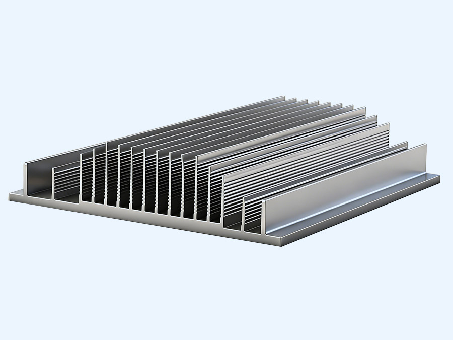 6063散熱器鋁型材